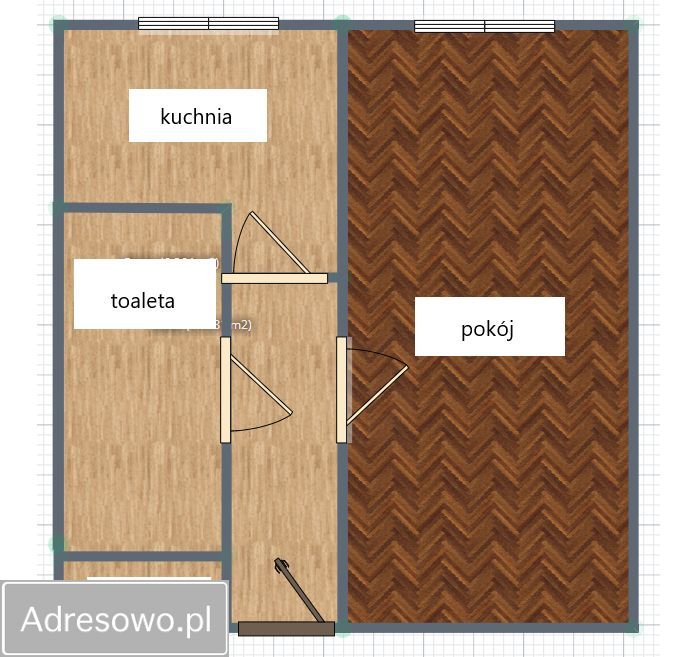 Mieszkanie 1-pokojowe Kraków Nowa Huta, os. Zgody. Zdjęcie 16