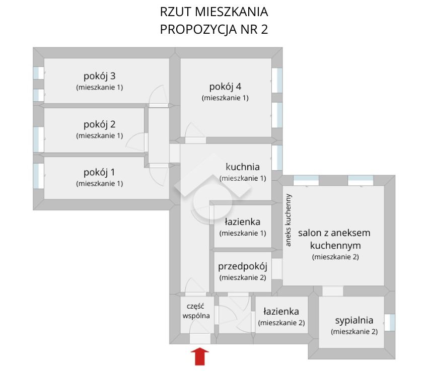 Mieszkanie 5-pokojowe Wrocław Śródmieście, ul. Władysława Łokietka. Zdjęcie 25