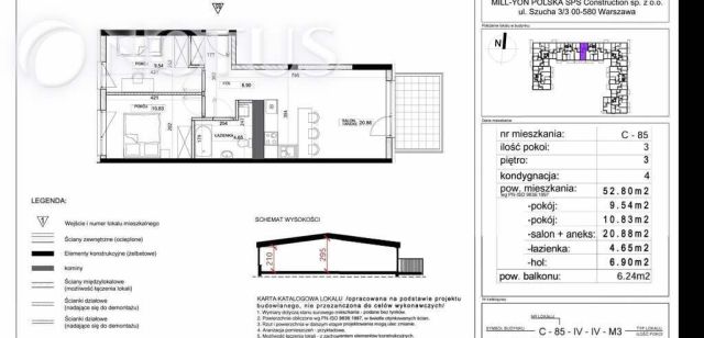 Mieszkanie 3-pokojowe Warszawa Białołęka, ul. Przejezdna. Zdjęcie 8