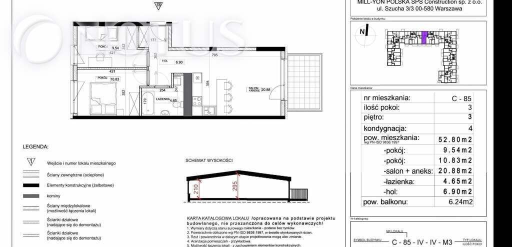 Mieszkanie 3-pokojowe Warszawa Białołęka, ul. Przejezdna. Zdjęcie 8