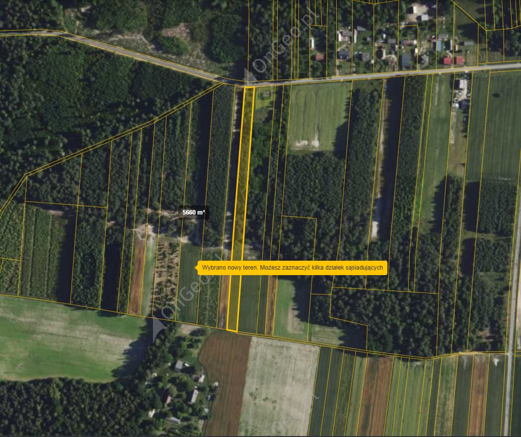 Działka rolno-budowlana Żyłka. Zdjęcie 2