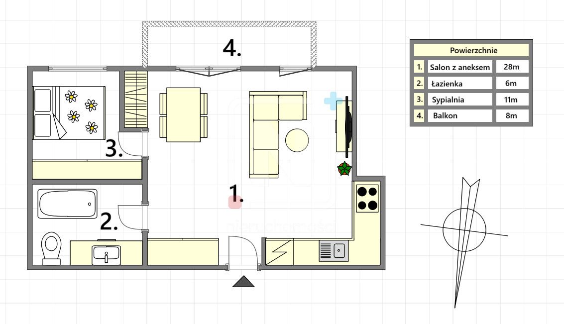 Mieszkanie 2-pokojowe Warszawa Wola, ul. Marcina Kasprzaka. Zdjęcie 11