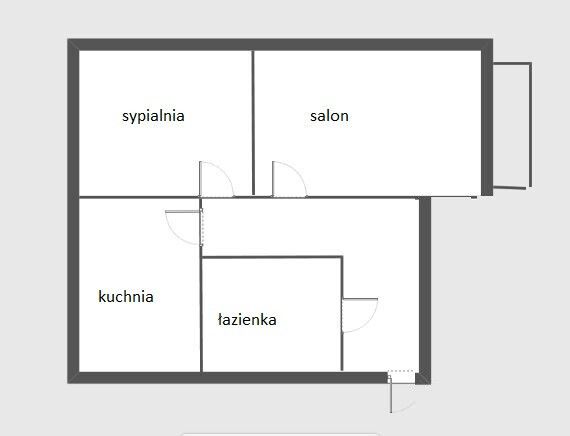 Mieszkanie 2-pokojowe Łódź Teofilów, ul. Aleksandrowska. Zdjęcie 8