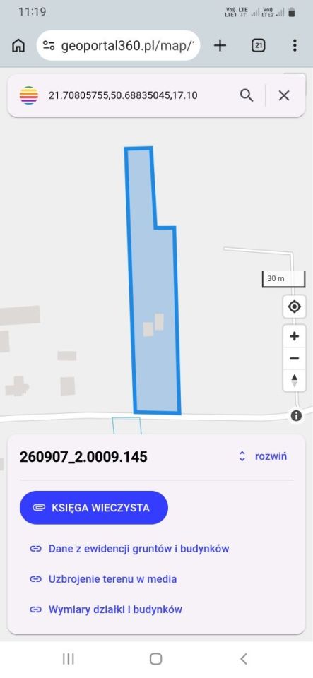 Działka rolno-budowlana Kobierniki. Zdjęcie 4