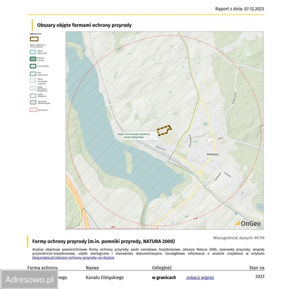 Działka budowlana Małdyty, ul. Topolowa. Zdjęcie 6