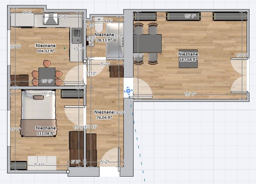 Mieszkanie 2-pokojowe Katowice Koszutka, al. Wojciecha Korfantego. Zdjęcie 9