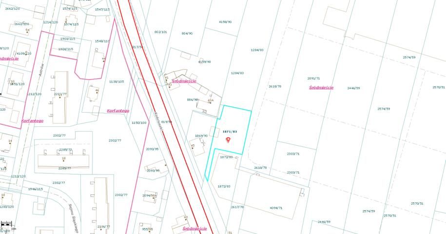 Działka inwestycyjna Żory, ul. Kościuszki. Zdjęcie 15