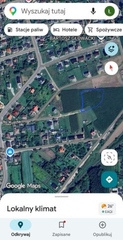 Działka budowlana Unisław. Zdjęcie 1