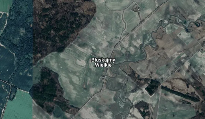 Działka rolna Błuskajmy Wielkie