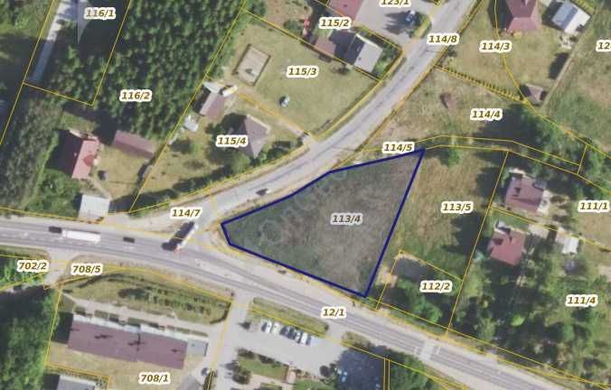 Działka inwestycyjna Świerczów. Zdjęcie 5