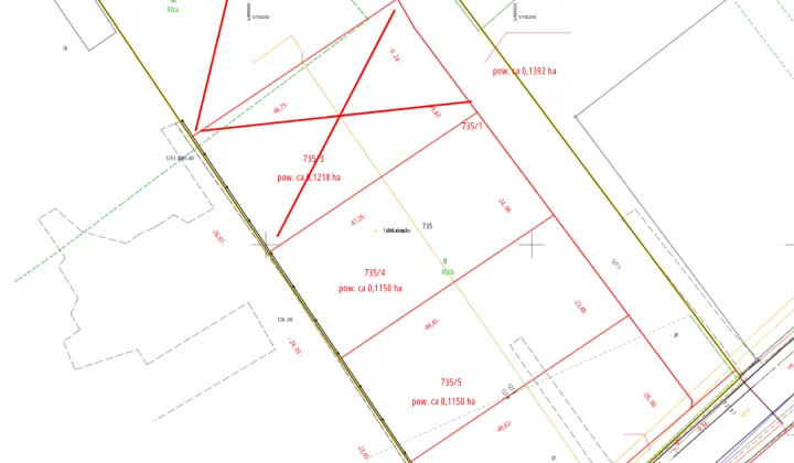 Działka budowlana Kościelna Wieś, ul. Ostrowska