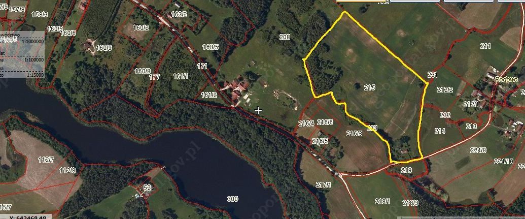 Działka budowlana Jędrychowo Rodowo. Zdjęcie 5