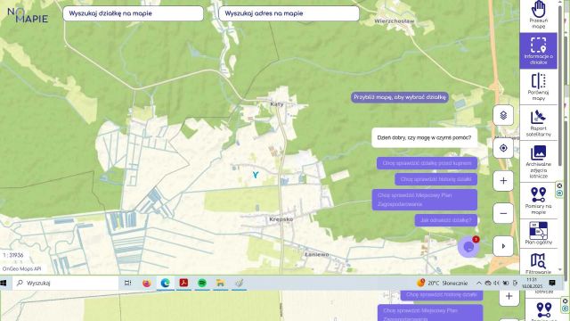 Działka rolna Krępsko. Zdjęcie 1