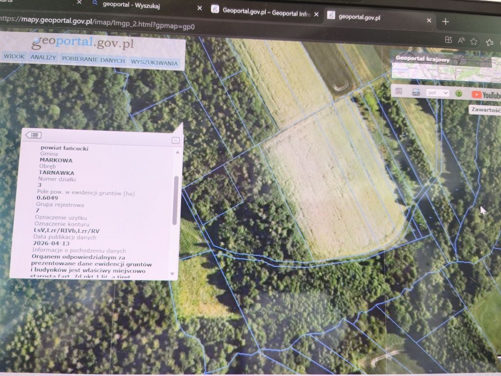 Działka Tarnawka. Zdjęcie 2