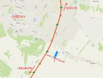 Działka budowlana Starochęciny Wrzosy