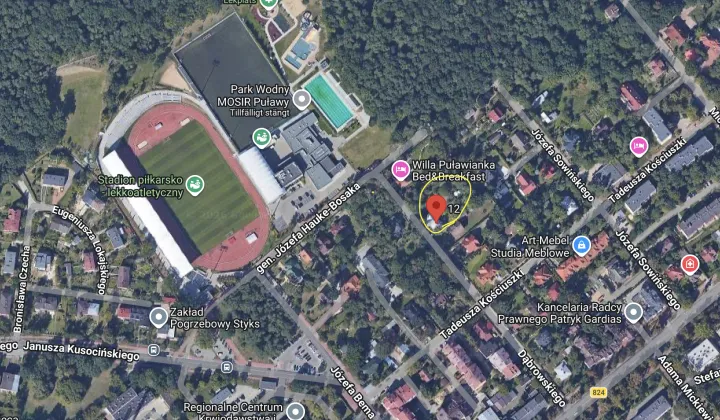 Działka inwestycyjna Puławy Las-Ruda, ul. Henryka Dąbrowskiego