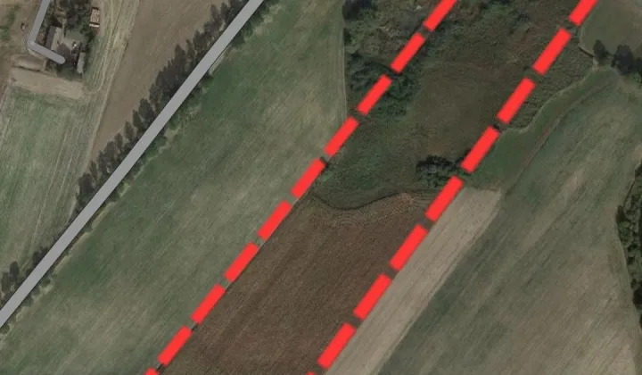 Działka rolna Leszcze