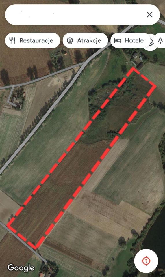 Działka rolna Leszcze