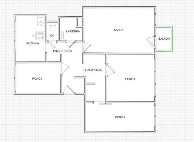 Mieszkanie 4-pokojowe Klucze. Zdjęcie 1