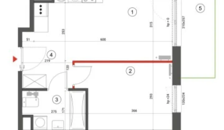Mieszkanie 2-pokojowe Warszawa Ursus, ul. Giserska