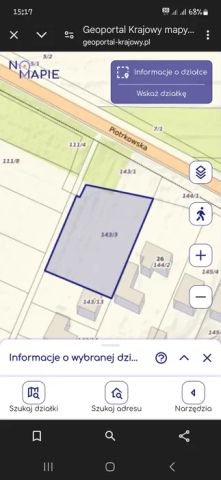 Działka inwestycyjna Poniatów, ul. Piotrkowska. Zdjęcie 1