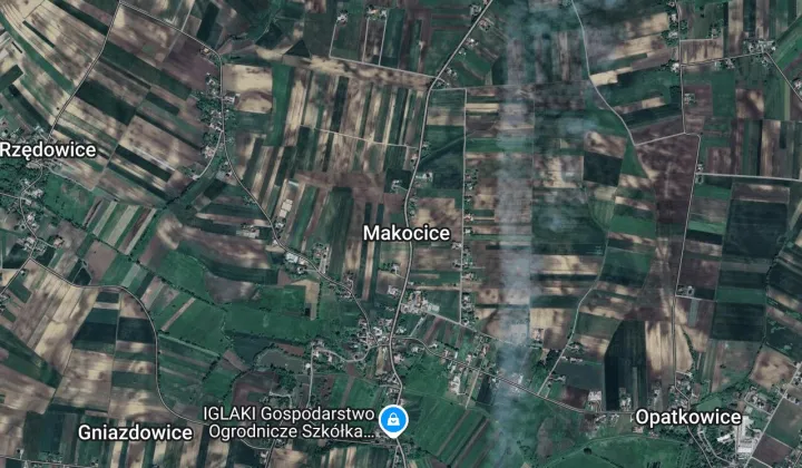 Działka rolna Makocice