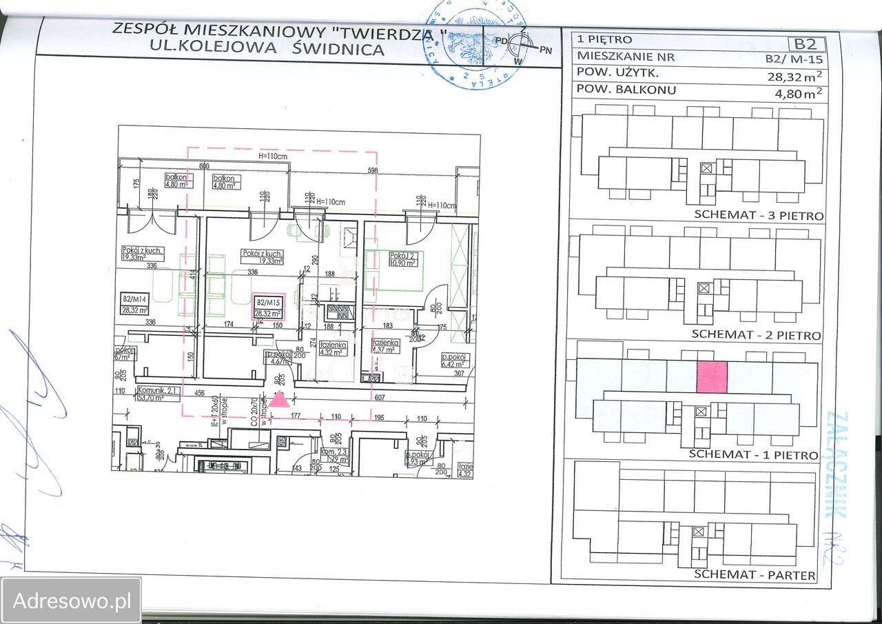 Mieszkanie 1-pokojowe Świdnica, ul. Kolejowa. Zdjęcie 7
