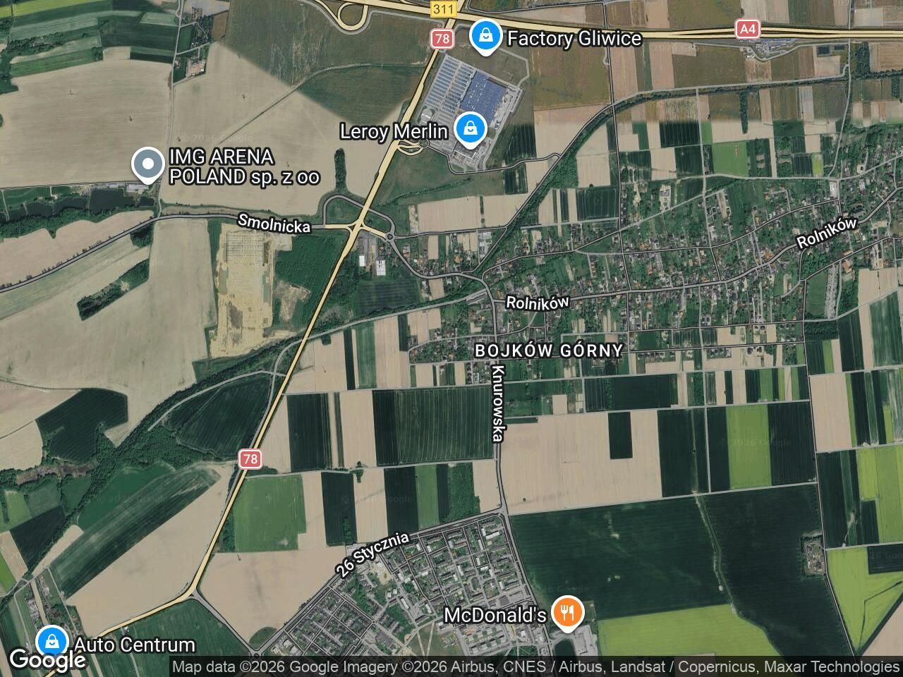 Działka budowlana Gliwice Bojków, ul. Łąkowa