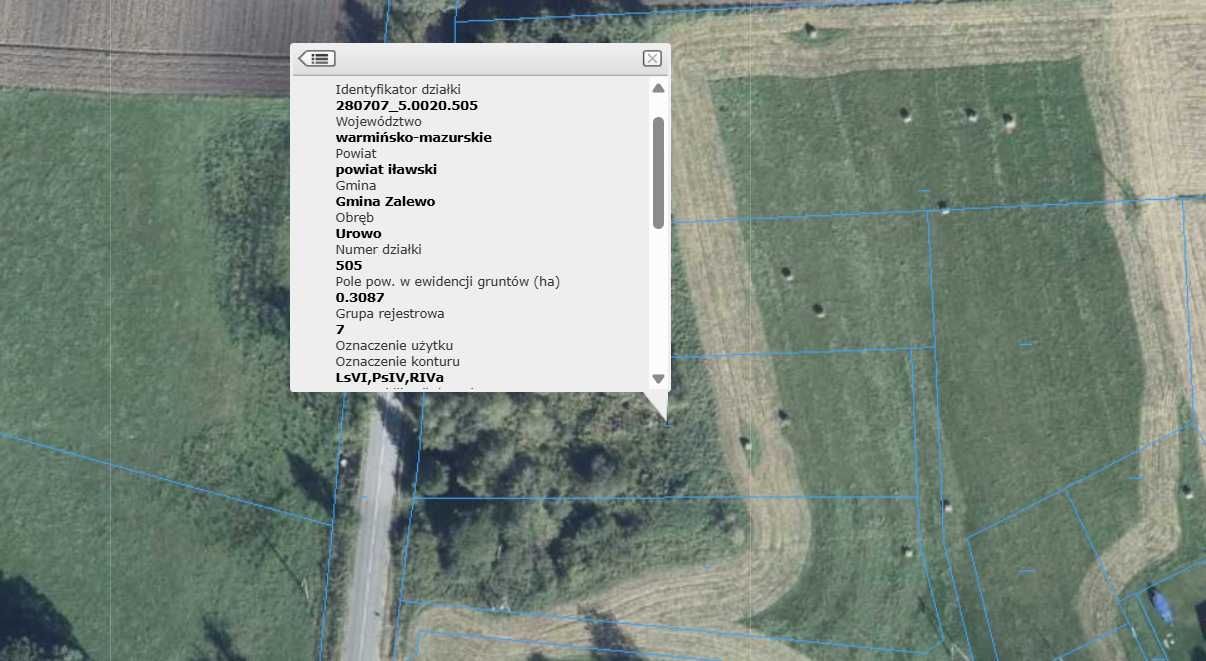Działka rolno-budowlana Urowo. Zdjęcie 3