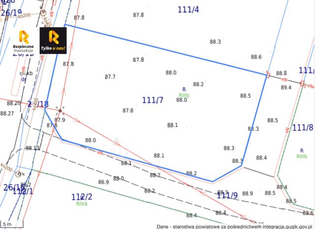Działka budowlana Trzcińsk, ul. Alfonsa Heldt. Zdjęcie 1