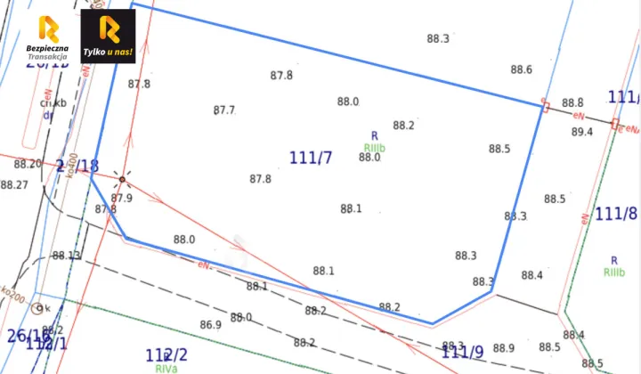 Działka budowlana Trzcińsk, ul. Alfonsa Heldt