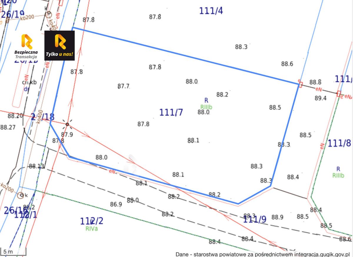 Działka budowlana Trzcińsk, ul. Alfonsa Heldt. Zdjęcie 1