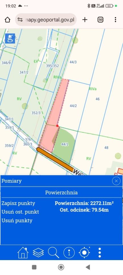 Działka rolno-budowlana Leontyna, ul. Wesoła