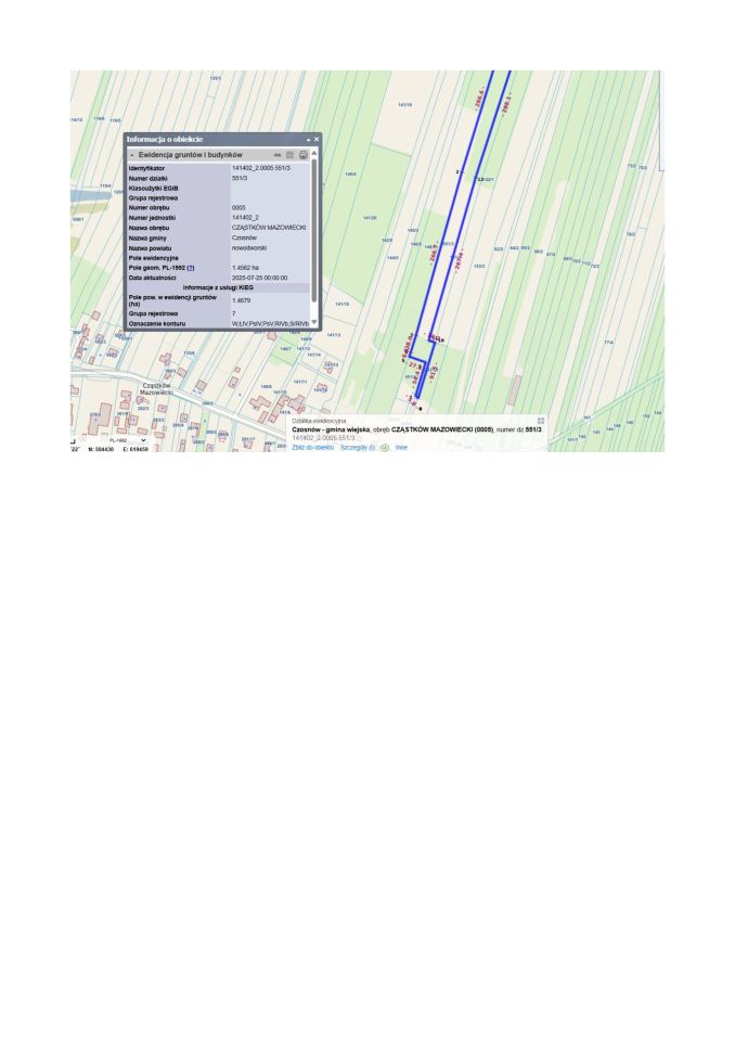 Działka budowlana Cząstków Mazowiecki. Zdjęcie 8