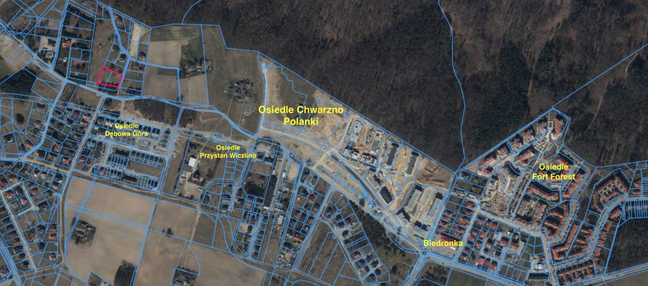 Działka budowlana Gdynia Chwarzno-Wiczlino, ul. Władysława Wagnera. Zdjęcie 5