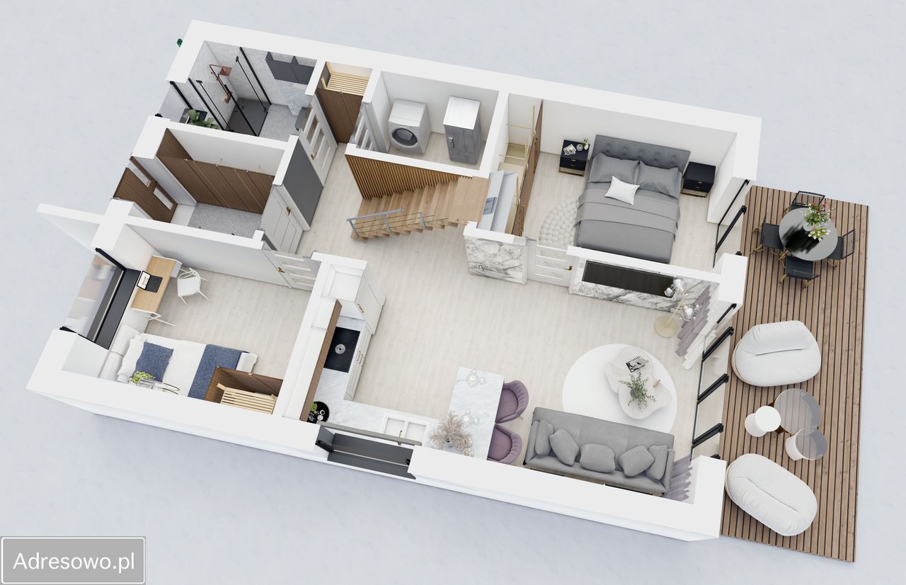 dom wolnostojący, 3 pokoje Smardzów, ul. Krzemowa. Zdjęcie 8