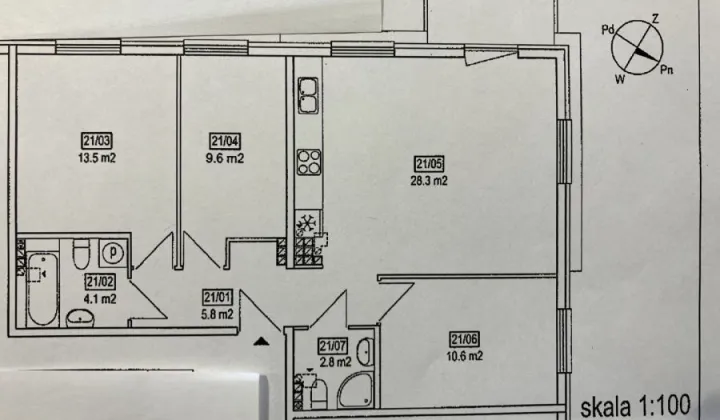 Mieszkanie 4-pokojowe Gdańsk Chełm, ul. Anny Jagiellonki