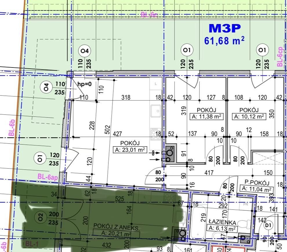 Mieszkanie 3-pokojowe Wrocław Psie Pole, ul. Grodzieńska. Zdjęcie 19