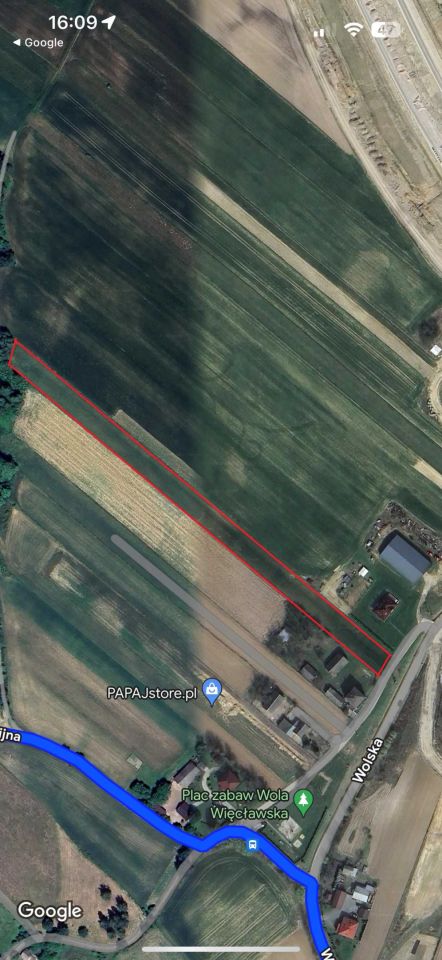 Działka budowlana Wola Więcławska. Zdjęcie 8