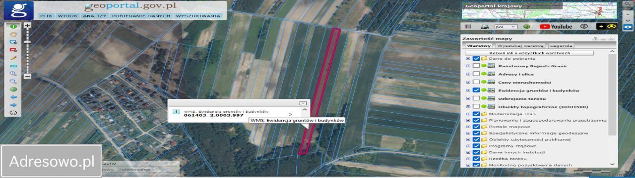 Działka rolna Janowiec