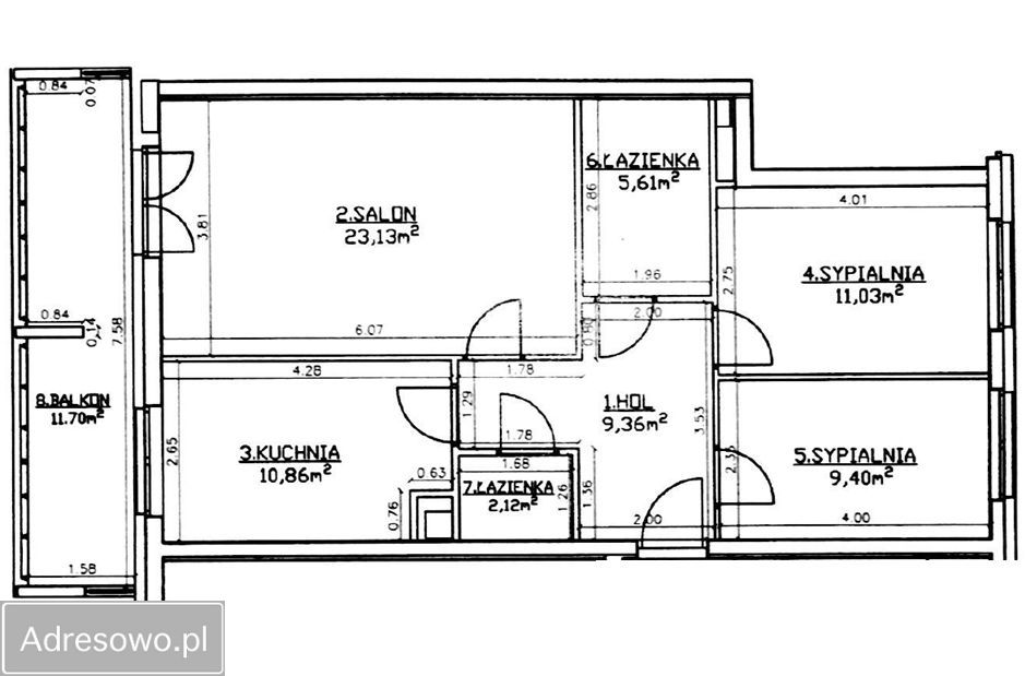 Mieszkanie 3-pokojowe Warszawa Wola, ul. Jana Kazimierza. Zdjęcie 15