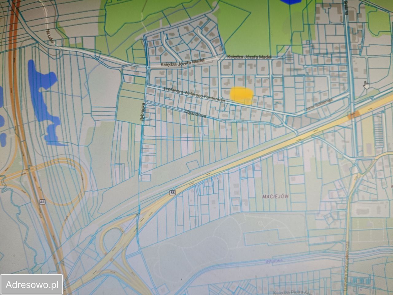 Działka budowlana Zabrze Maciejów, ul. prof. Walerego Fontanusa. Zdjęcie 3