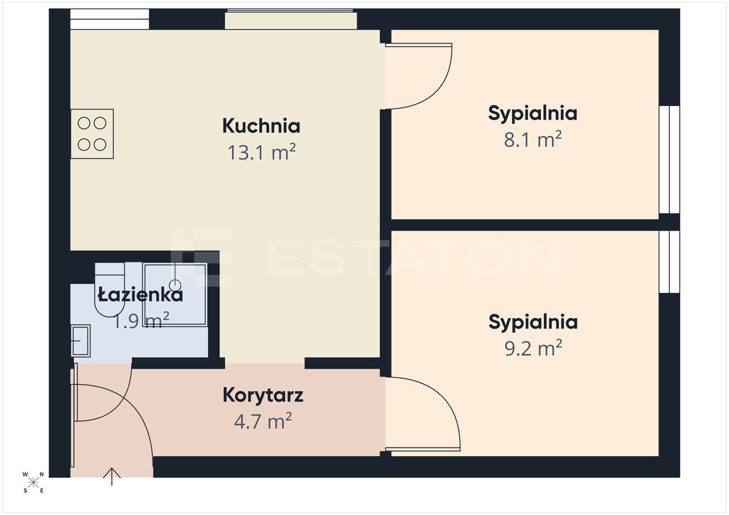 Mieszkanie 3-pokojowe Rzeszów, ul. Bohaterów Westerplatte. Zdjęcie 13
