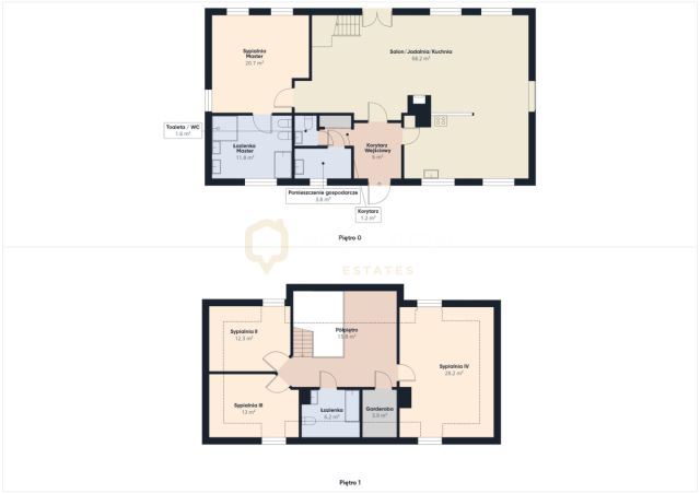 dom wolnostojący, 5 pokoi Klaudyn, ul. Karola Szymanowskiego. Zdjęcie 20