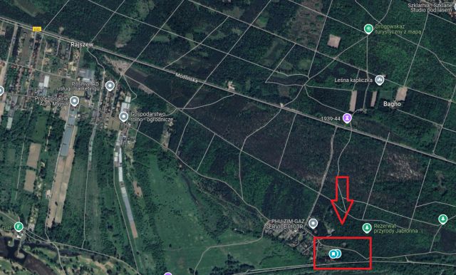 Działka budowlana Rajszew, ul. Mazowiecka. Zdjęcie 1