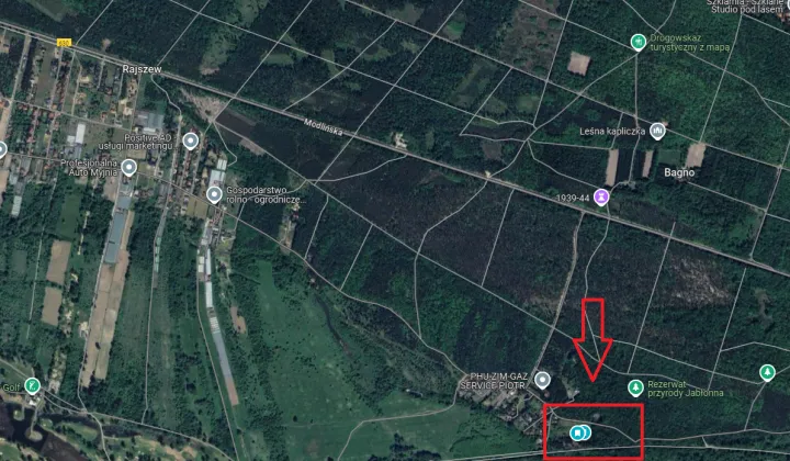 Działka budowlana Rajszew, ul. Mazowiecka