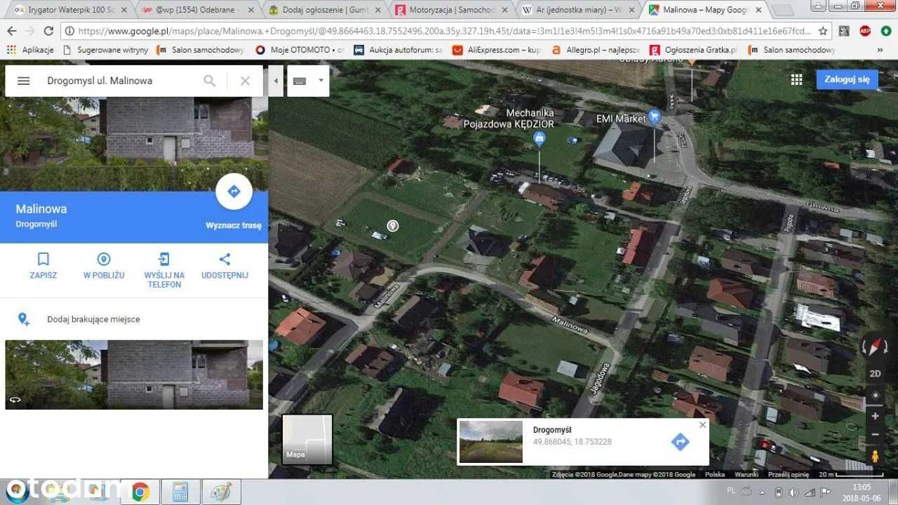 Działka budowlana Drogomyśl, ul. Malinowa. Zdjęcie 5