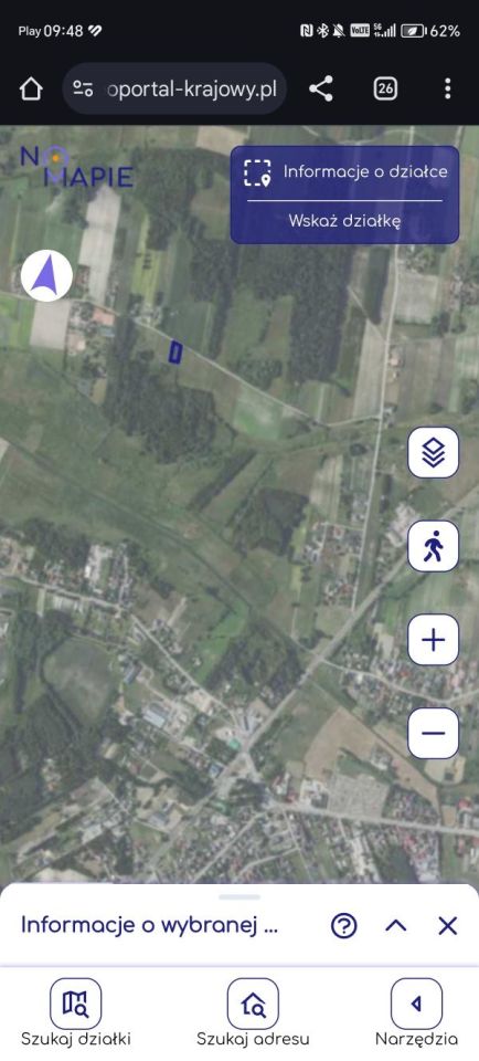 Działka budowlana Wólka Cycowska