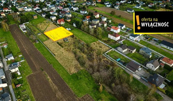 Działka budowlana Pszów, ul. Niepodległości