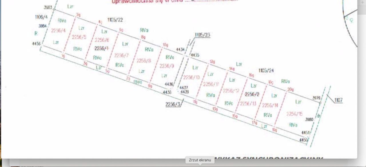 Działka budowlana Czarna Kolonia Różańcowa Wieś. Zdjęcie 2